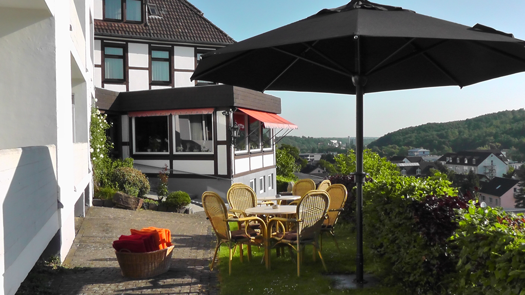 Hotel Kurhaus Uhlenberg in Bad Münstereifel: Terrasse